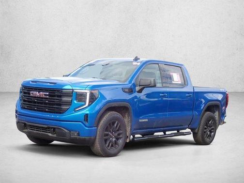 Dynamic Blue Metallic 2024 GMC Sierra 1500 Elevation