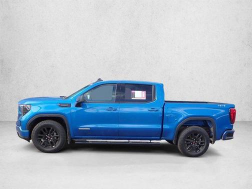 Dynamic Blue Metallic 2024 GMC Sierra 1500 Elevation