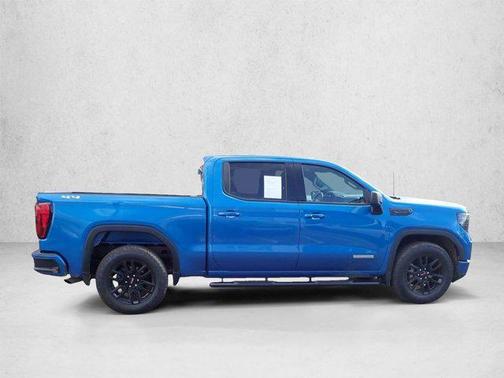 Dynamic Blue Metallic 2024 GMC Sierra 1500 Elevation