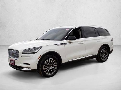Pristine White Metallic Tri-Coat 2020 Lincoln Aviator Reserve AWD
