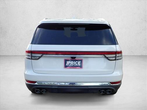 Pristine White Metallic Tri-Coat 2020 Lincoln Aviator Reserve AWD
