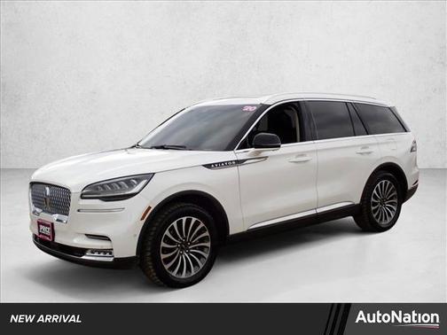 Pristine White Metallic Tri-Coat 2020 Lincoln Aviator Reserve AWD