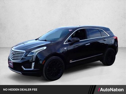 Stellar Black Metallic 2017 Cadillac XT5 Platinum