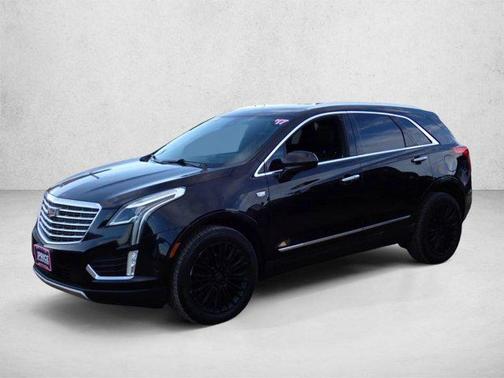 Stellar Black Metallic 2017 Cadillac XT5 Platinum