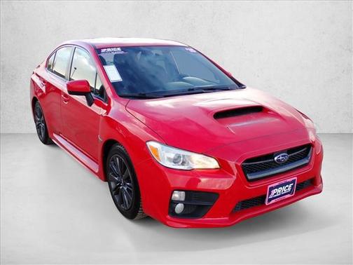 Lightning Red 2015 Subaru WRX Premium