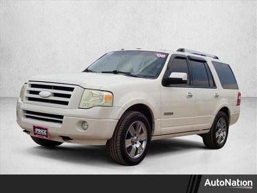 White Suede 2008 Ford Expedition Limited
