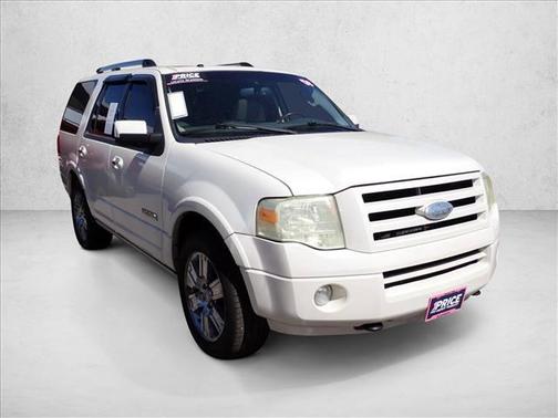 White Suede 2008 Ford Expedition Limited