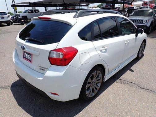 Crystal White Pearl 2015 Subaru Impreza 2.0i Sport Premium