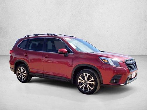 Crimson Red Pearl 2023 Subaru Forester Limited