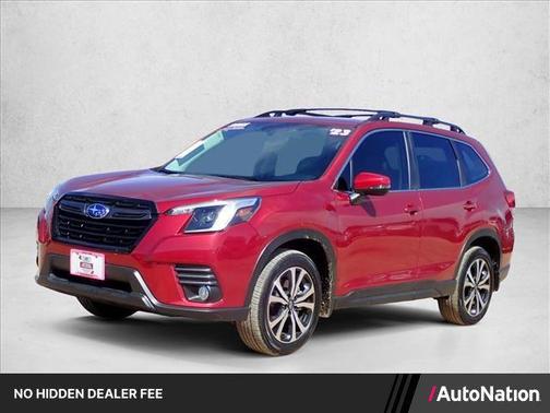 Crimson Red Pearl 2023 Subaru Forester Limited