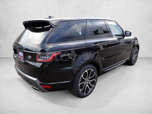 Santorini Black Metallic 2021 Land Rover Range Rover Sport HSE Silver Edition