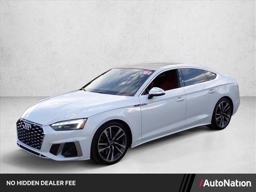 Glacier White Metallic 2022 Audi S5 Premium Plus TFSI quattro Tiptronic