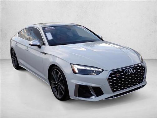Glacier White Metallic 2022 Audi S5 Premium Plus TFSI quattro Tiptronic