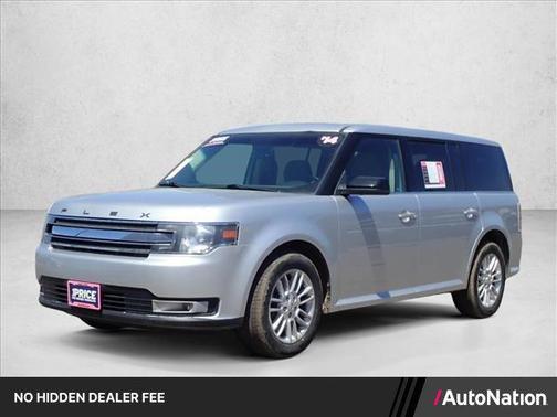 Ingot Silver Metallic 2014 Ford Flex SEL