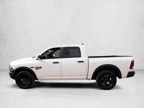 Bright White Clearcoat 2021 RAM 1500 Classic Warlock Crew Cab 4x4 5'7' Box