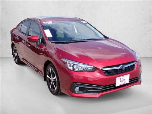 Crimson Red Pearl 2023 Subaru Impreza Premium