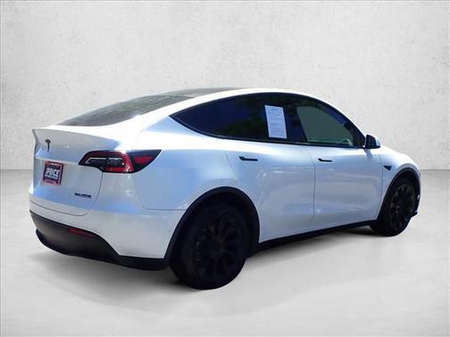 Pearl White Multi-Coat 2020 Tesla Model Y Long Range Dual Motor All-Wheel Drive