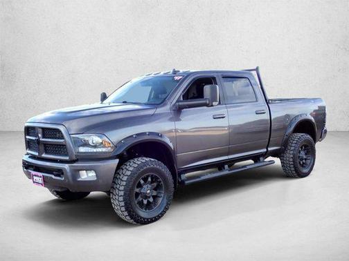 Granite Crystal Metallic Clearcoat 2017 RAM 2500 Laramie Crew Cab 4x4 6'4' Box