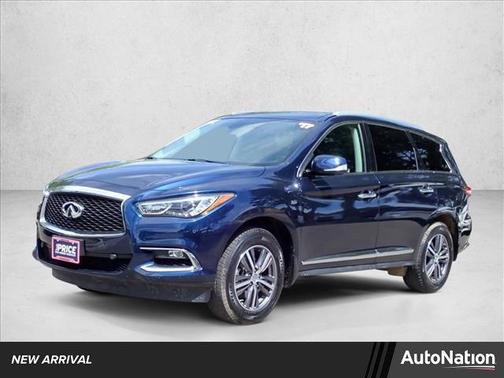 Hermosa Blue 2017 INFINITI QX60 Base