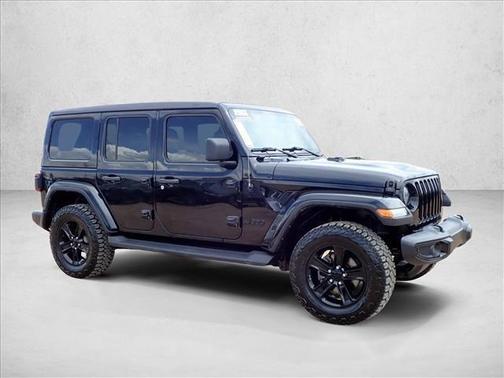 Black Clearcoat 2022 Jeep Wrangler Unlimited Sahara