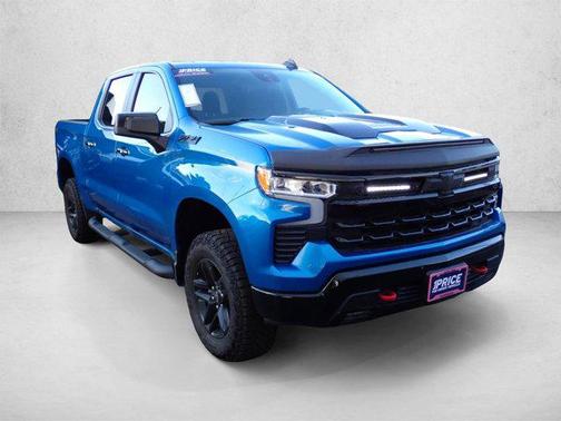 Glacier Blue Metallic 2023 Chevrolet Silverado 1500 LT Trail Boss