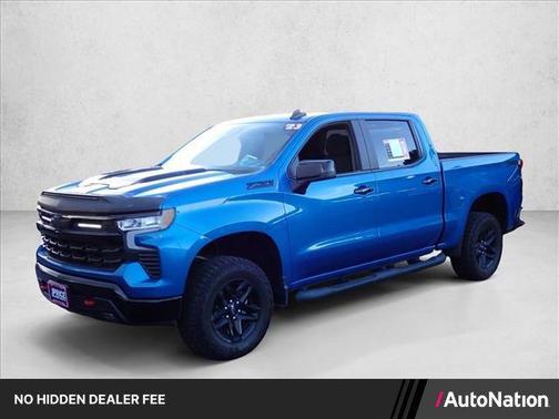 Glacier Blue Metallic 2023 Chevrolet Silverado 1500 LT Trail Boss