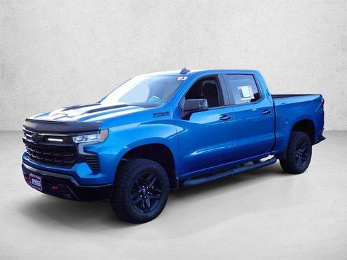 Glacier Blue Metallic 2023 Chevrolet Silverado 1500 LT Trail Boss