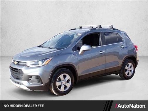 Satin Steel Metallic 2019 Chevrolet Trax LT