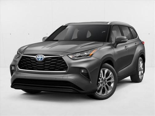 Magnetic Gray Metallic 2023 Toyota Highlander Hybrid Limited