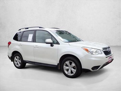 Satin White Pearl 2014 Subaru Forester 2.5i Premium