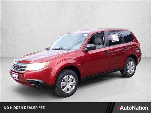 Camellia Red Pearl 2010 Subaru Forester 2.5 X