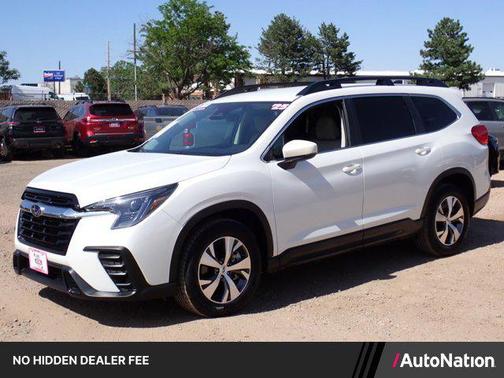 Crystal White Pearl 2025 Subaru Ascent Premium 8-Passenger