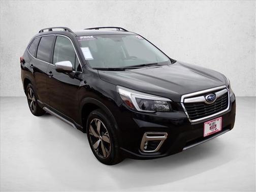 Crystal Black Silica 2021 Subaru Forester Touring