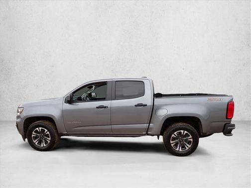 Satin Steel Metallic 2021 Chevrolet Colorado Z71