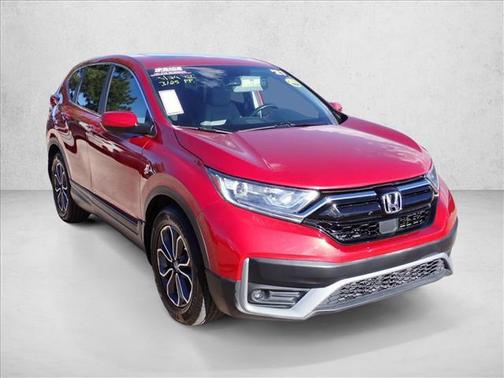 Radiant Red Metallic 2021 Honda CR-V 2WD EX-L