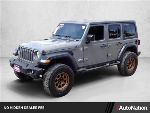 Sting-Gray Clearcoat 2018 Jeep Wrangler Unlimited Sport