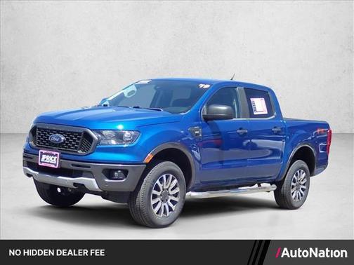 Lightning Blue Metallic 2019 Ford Ranger XLT