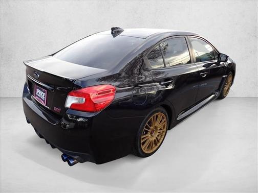 Crystal Black Silica 2017 Subaru WRX STI Limited