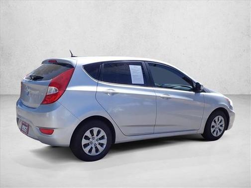 Ironman Silver Metallic 2017 Hyundai Accent SE