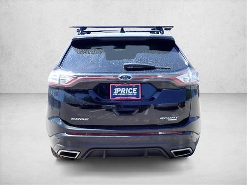 Shadow Black 2018 Ford Edge Sport