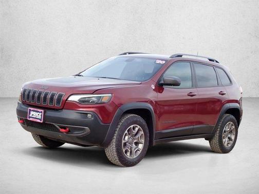 Velvet Red Pearlcoat 2020 Jeep Cherokee Trailhawk