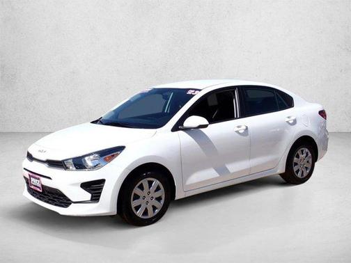 Clear White 2023 Kia Rio LX
