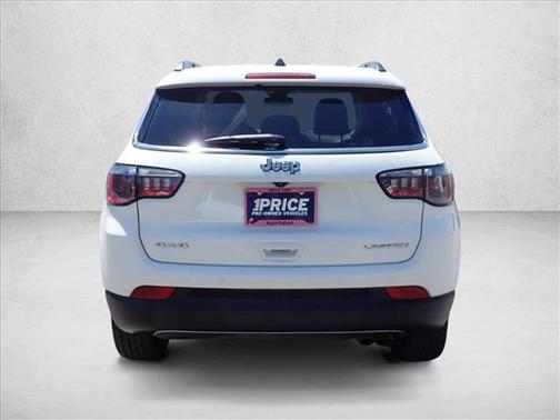 White Clearcoat 2021 Jeep Compass Limited