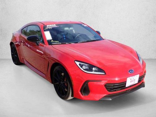 Ignition Red 2024 Subaru BRZ tS