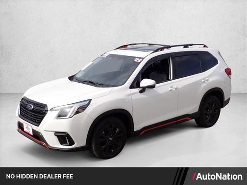 Crystal White Pearl 2022 Subaru Forester Sport