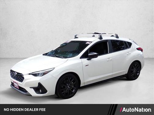 Crystal White Pearl 2024 Subaru Impreza RS