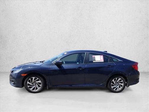 Crystal Black Pearl 2017 Honda Civic EX