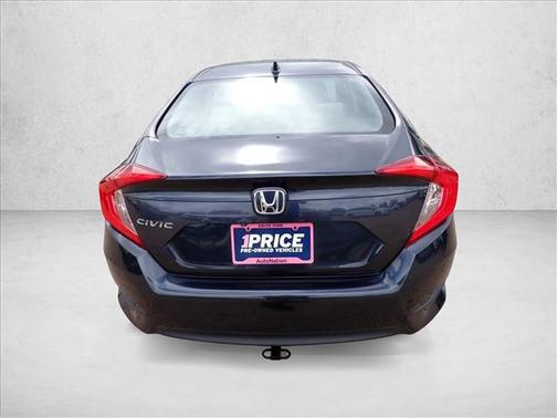 Crystal Black Pearl 2017 Honda Civic EX
