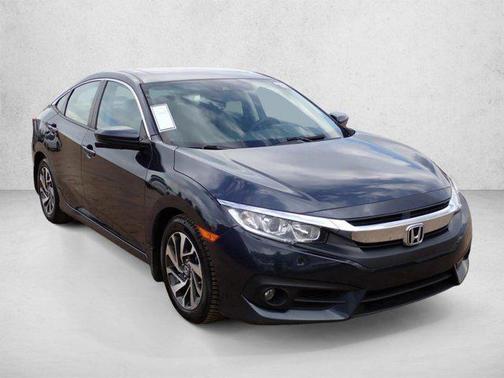 Crystal Black Pearl 2017 Honda Civic EX