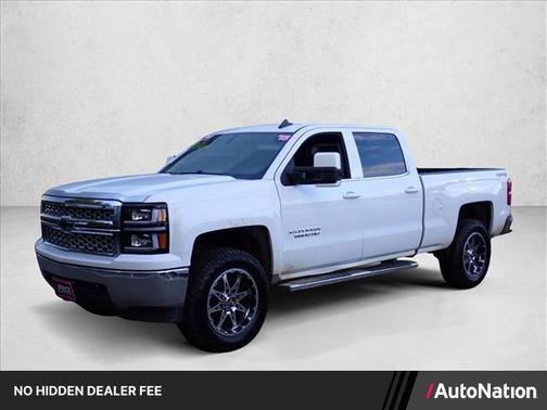 Summit White 2015 Chevrolet Silverado 1500 1LT